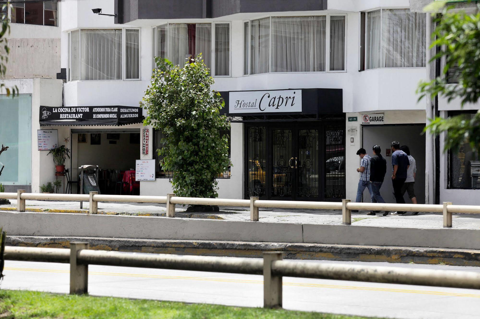 Hostal Capri Quito Exterior foto